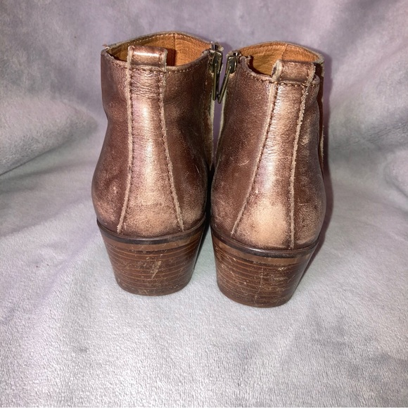 Madewell Charley Ankle Boots Cigar Size 8 - Picture 10 of 11